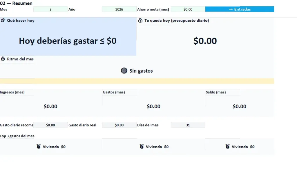 Nexa PF01 — Visibilidad Financiera Personal